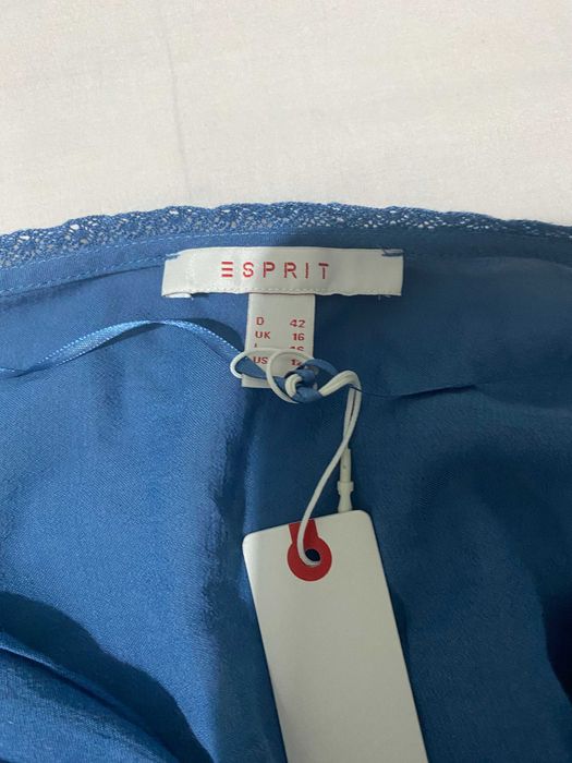 Cиня блузка esprit