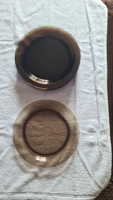 Conjunto de pratos e travessa pirex