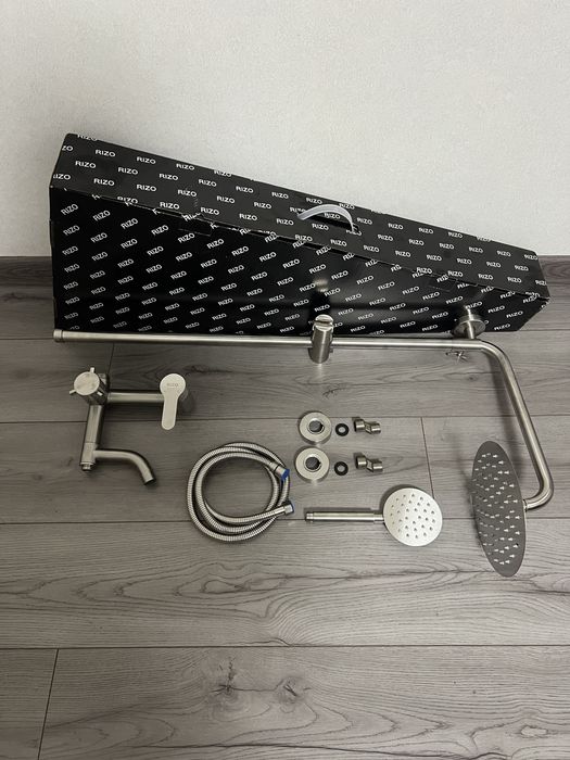 Акция! Чешская душевая стойка, система (колонна ) со смесителем