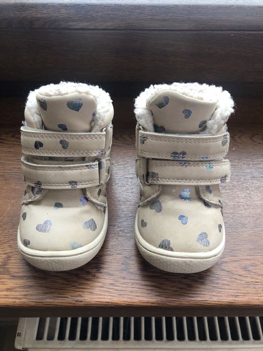 Botki półbuty zimowe dziewczece nelli blue roz 22
