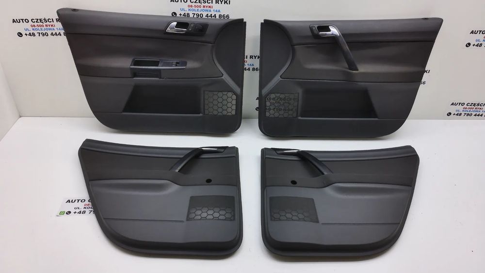 VW Polo 9N Boczki Drzwi Przód Tył