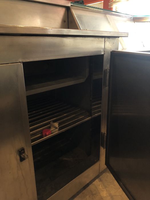 Balcão de Café/Bar em Inox e granito