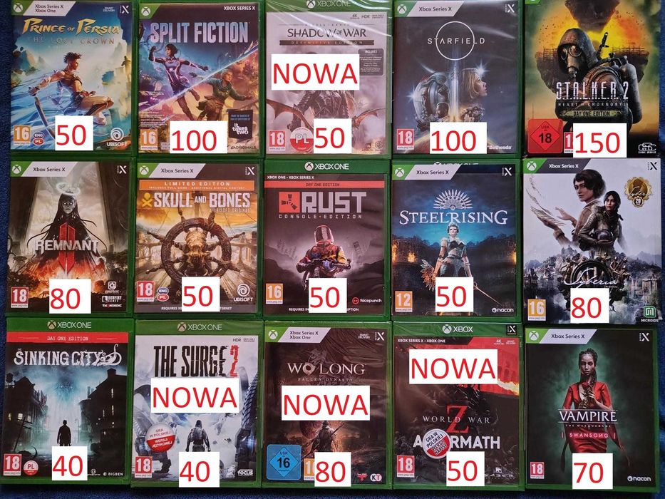 Gry Xbox One / Series X