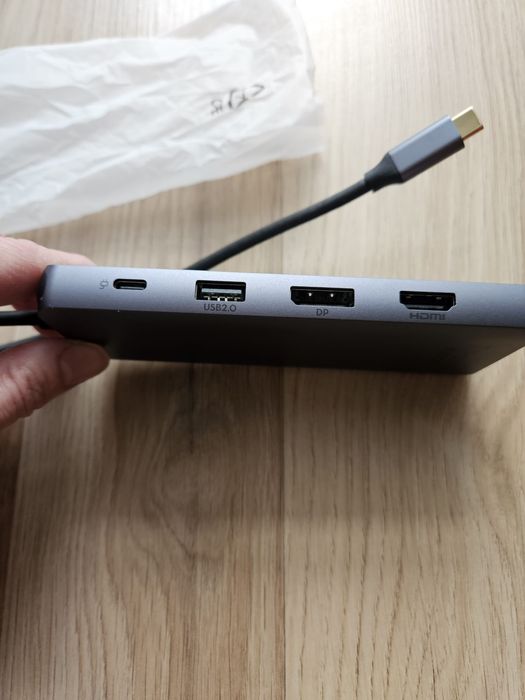 Adapter HUB USB-C MOKIN 12w1  4K HDMI | RJ45 | NOWY | MacBook / Dell / HP