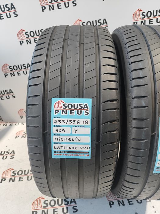 2 pneus semi novos Michelin 255-55R18 - Oferta dos Portes