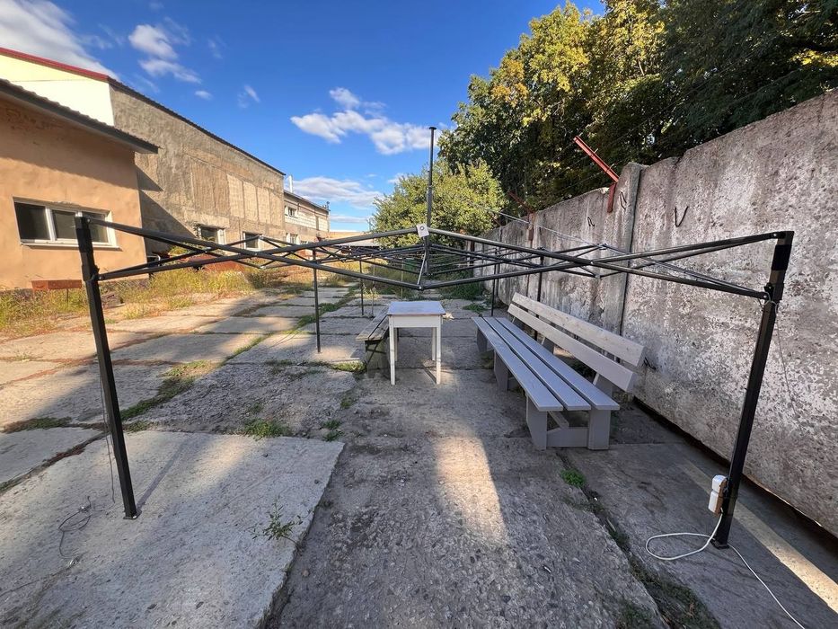 Каркас садової альтанки 3×6м