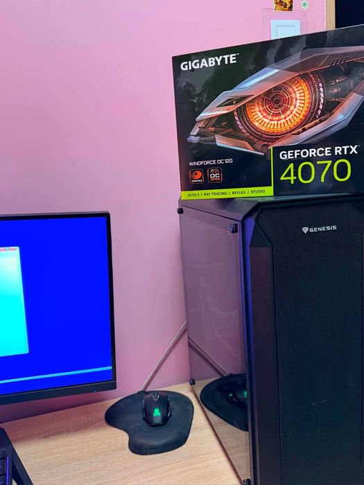 Komputer Gamingowy Procesor AMD Ryzen 7 5800X3D -Rtx 4070 - Aio-16gb Ssd Lub Zamiana