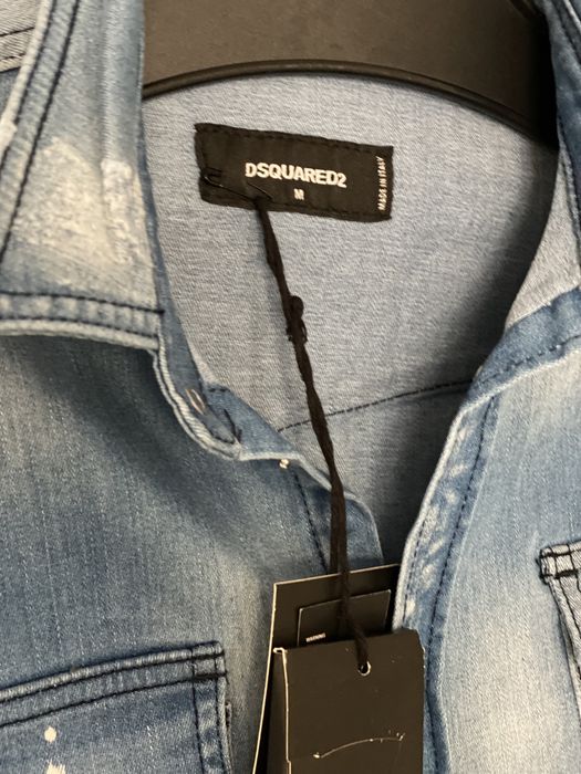 Koszula dzinsowa Dsquared 2 pelna rozmiarowka NOWA z metkami