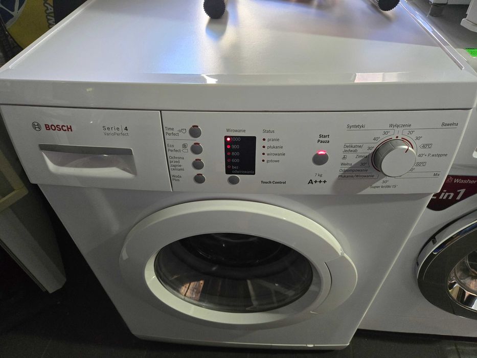 Pralka Bosch Serie 4.Wsad 7 kg.1000 obr.Gwarancja. PL.A3 plus