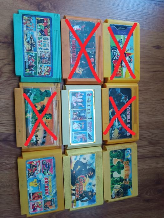 Картриджі  до Денді Dendi