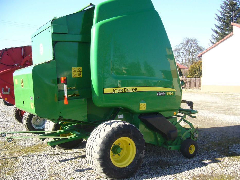 Prasa John Deere 864  rotor ,podłoga,siatka