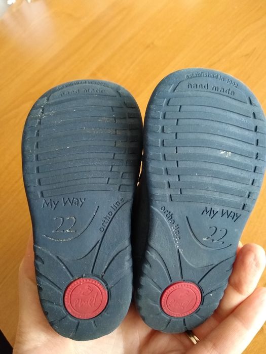 Buty Emell 22 niebieskie