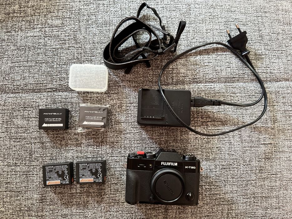 Fuji X-T20 e acessórios
