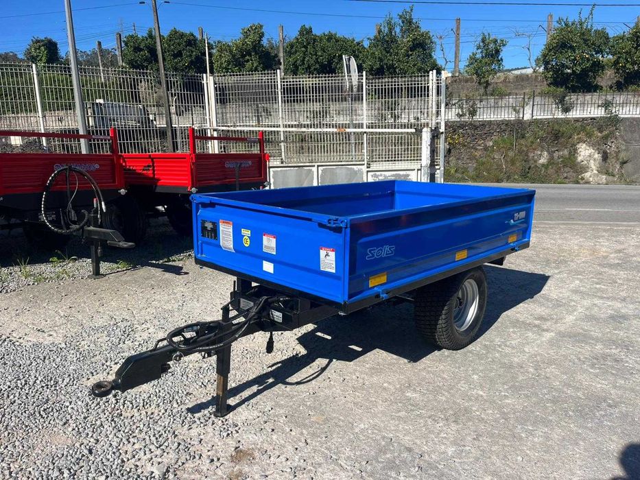 Reboque agricola c/matricula p/mini-trator NOVO