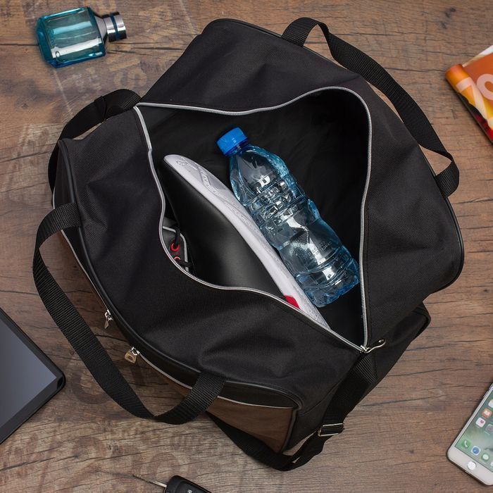 Torba podróżna samolotowa i kosmetyczka zestaw dwóch toreb fitness