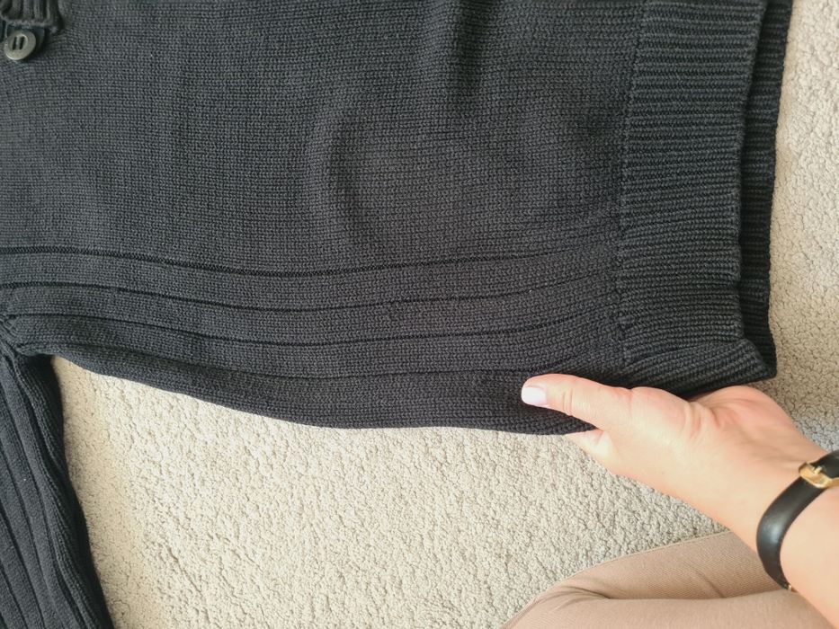 Sweter męski z golfem bawełna r. M basic zima