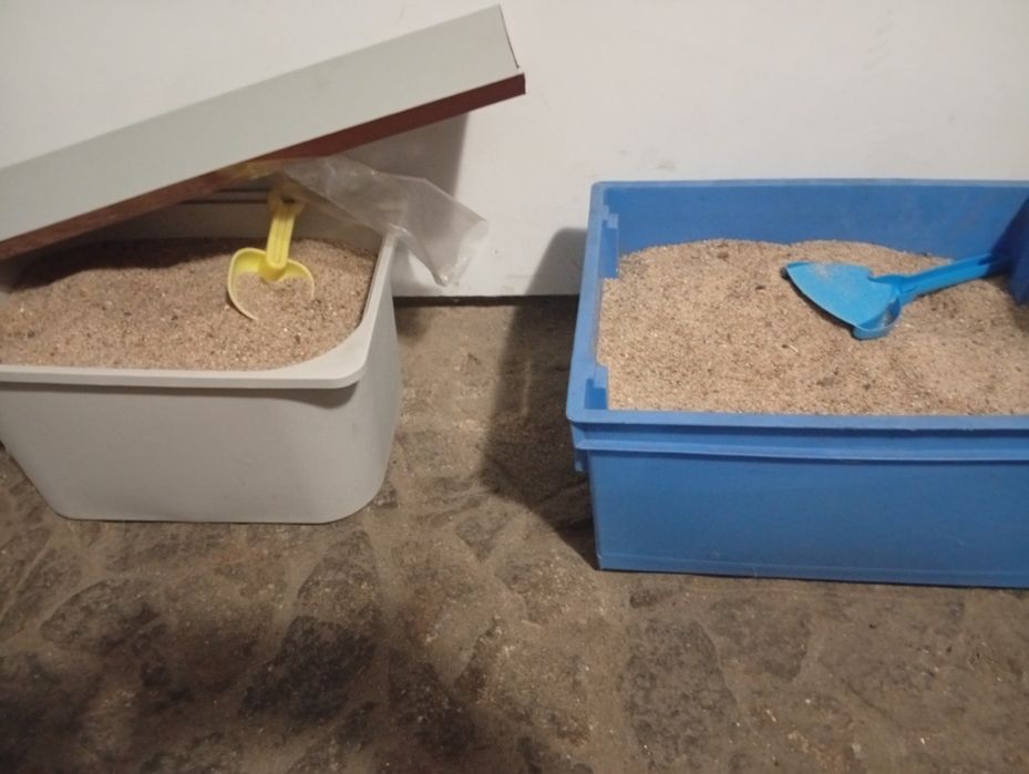 Areia para aquário