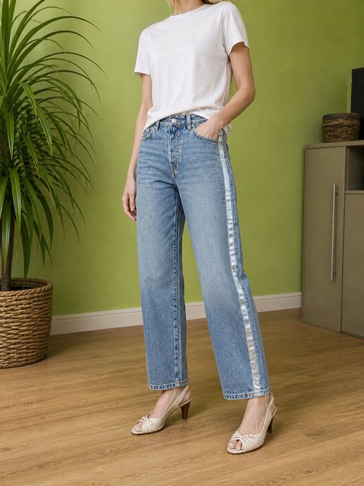 Dżinsy Mango z efektem foil rozmiar XXL 44 euro