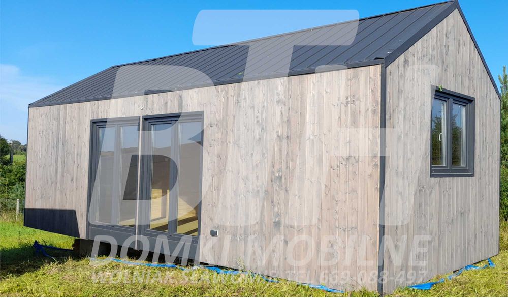 Domek Mobilny 35m²+8,7m² Antresola, Indywidualne Zamówienie BT-House