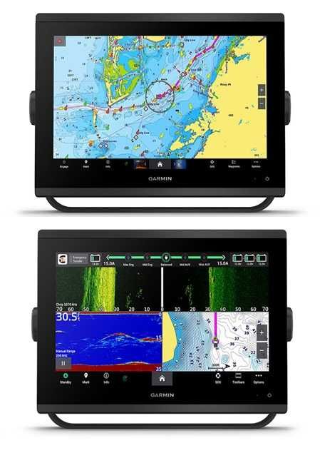 ECHOSONDA GARMIN GPSMAP 1223xsv z przetwornikiem GT56UHD-TM raty
