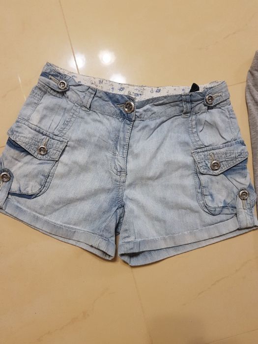 Spodenki i leginsy rozm 140 CAŁOŚĆ