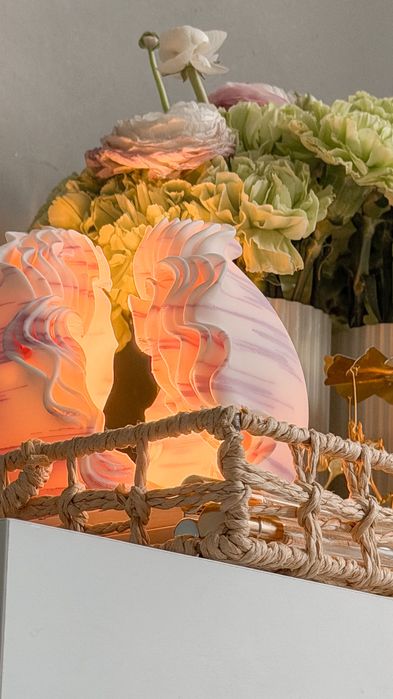 Лампа “Blush Shell” Світильник