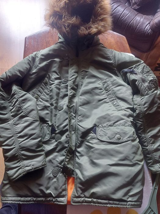Kurtka Alpha Industries N3B Zielona M alaska