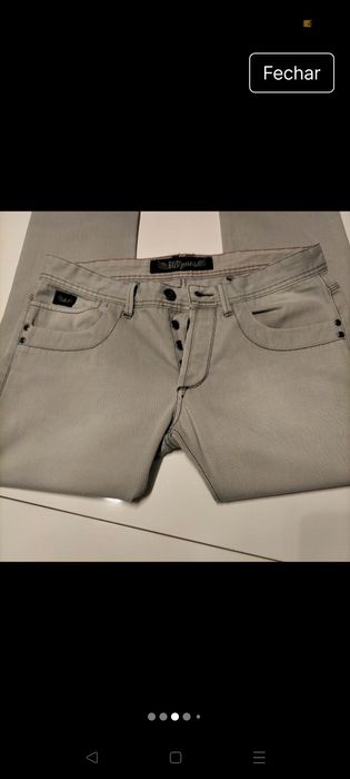 Calças de ganga homem