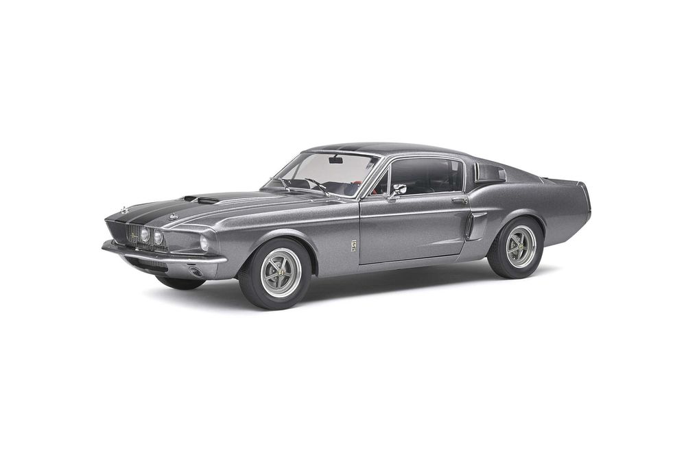 Solido 1/18 - Shelby Mustang GT500 Eleanor 1967 (grey/black stripes)