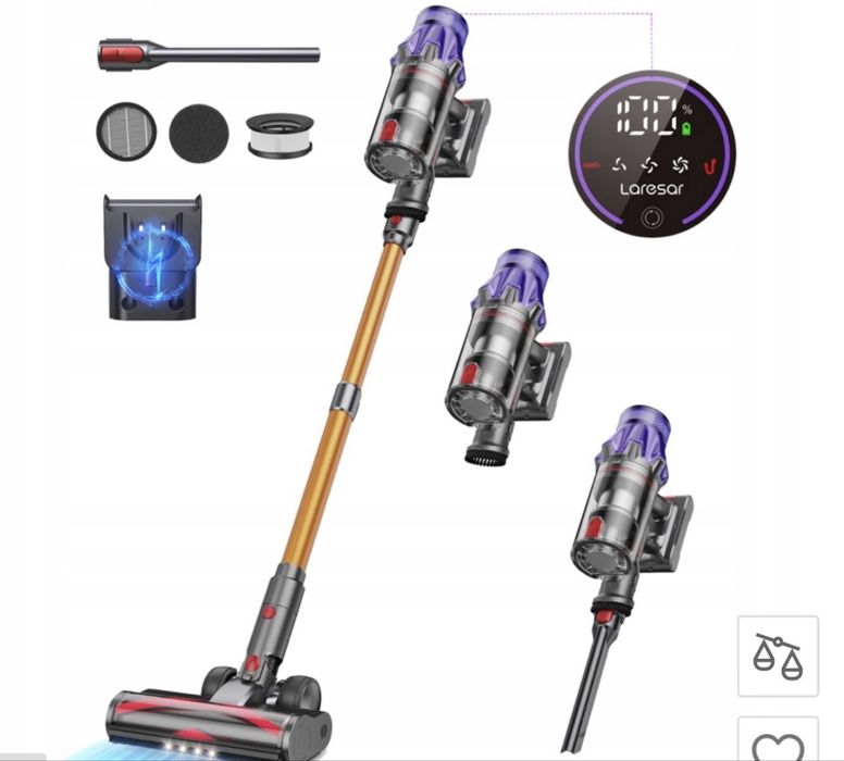 Laresar V7 odkurzacz pionowy