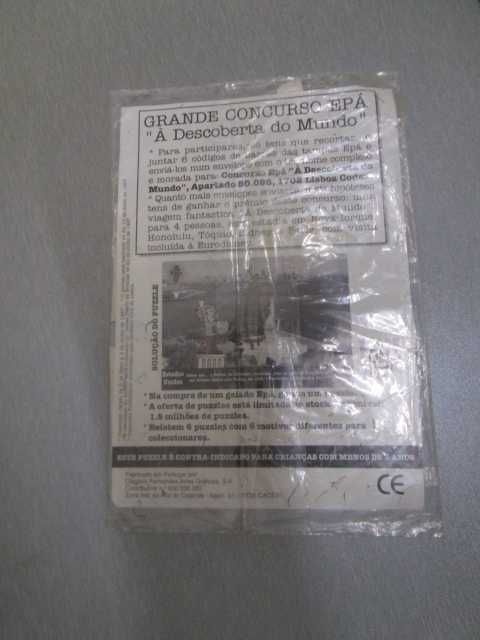 brinde antigo vintage gelados Olá puzle novo selado