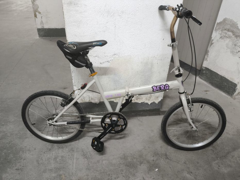 Bicicleta Berg easy 1.6s dobrável, roda 20.