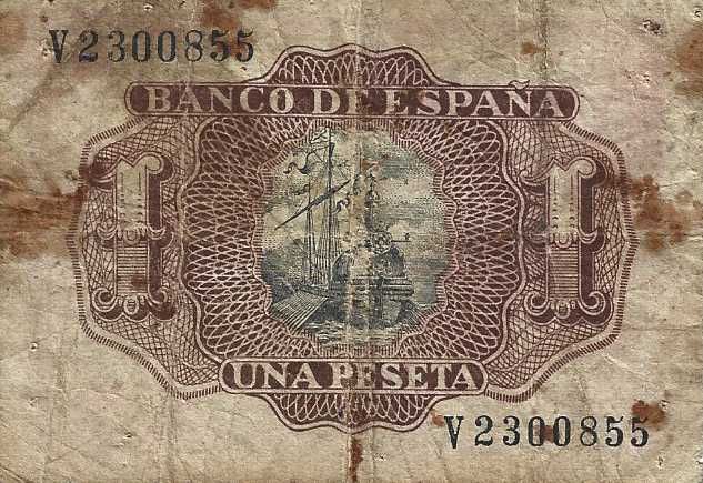 Notas antigas - Espanha