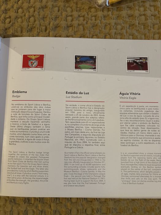 Livro "O Meu Benfica"
