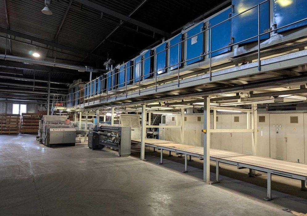 Продається обладання для виробництва шпалер № 12,  Німеччина