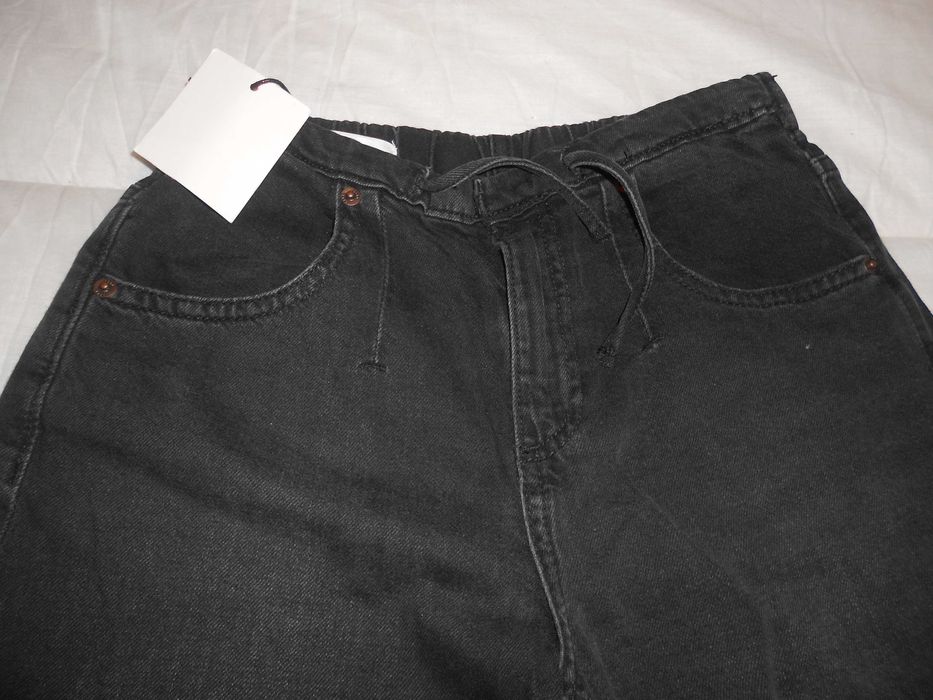 Calças pretas para menina adolescente Zara Novo