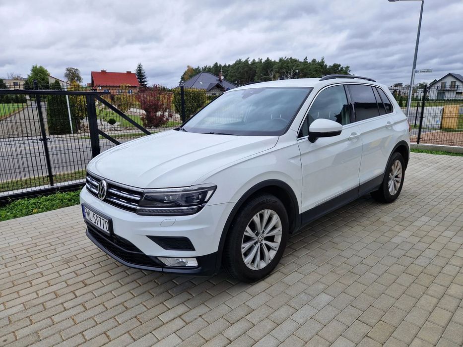 Volkswagen Tiguan 1.4TSI 150KM salon POLSKA BEZWYPADKOWY serwisowany w ASO keyless
