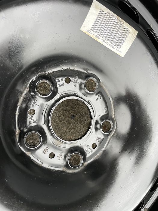 4x felgi stalowe 5x112 r16 6,5J et41 Stalówki Oryginał VW