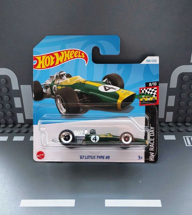 '67 Lotus Type 49 – Hot Wheels (ВЖЕ БЕЗ КОМІСІЇ) модель HTD99