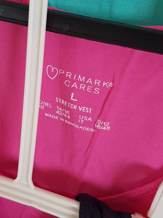 Conjunto de 3 camisolas tops sem mangas Primark NOVAS