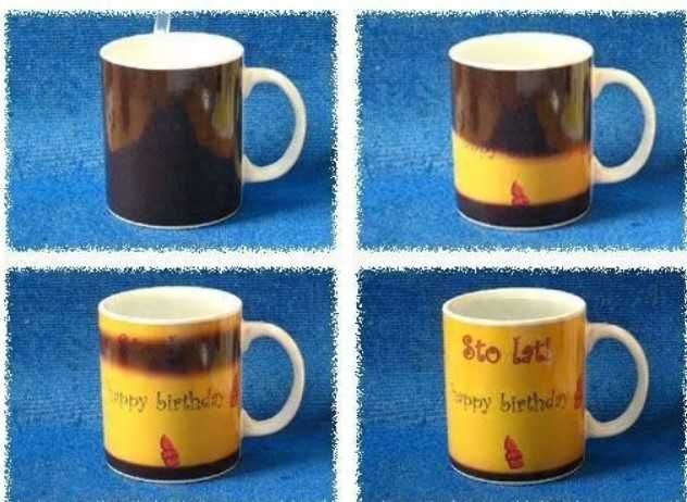 Magiczny kubek sto lat/ HAPPY BIRTHDAY