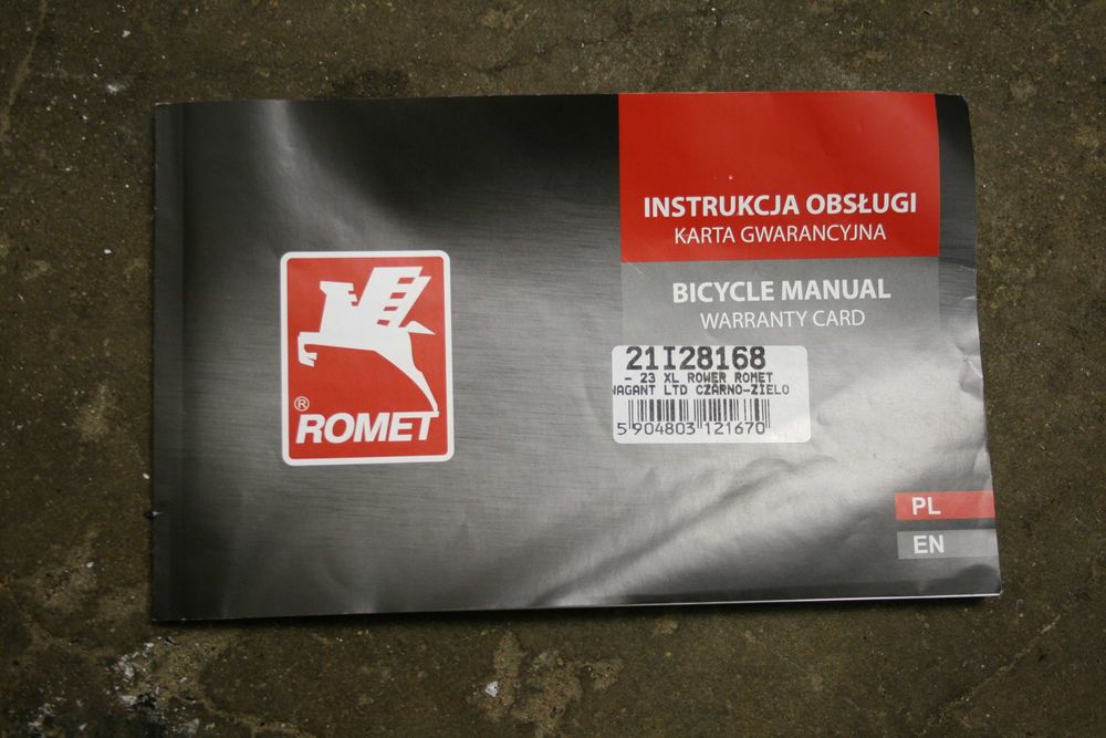 Romet Wagant Rower trekkingowy miejski XL