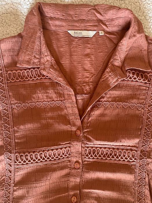 Vestido Salsa, cor de rosa