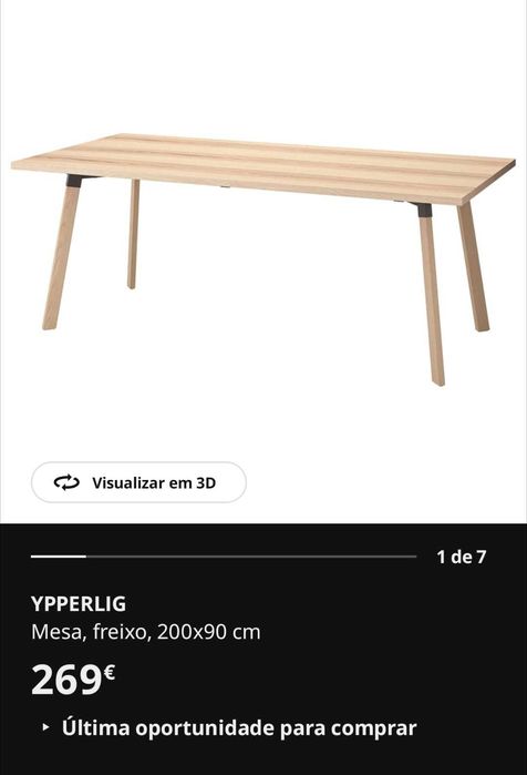 Mesa de Jantar YPPERLIG - IKEA