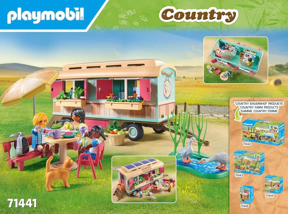 Playmobil Country 71441 Przytulna Kawiarenka W Wagonie