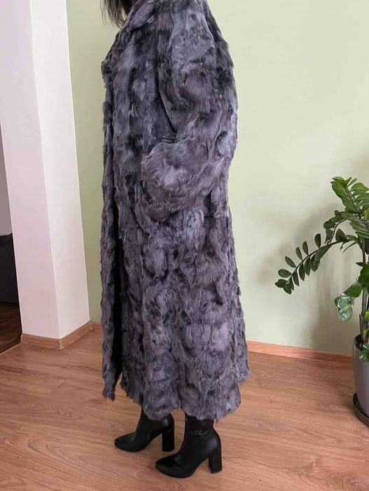 Натуральна Шуба з молодого козлика р.XL