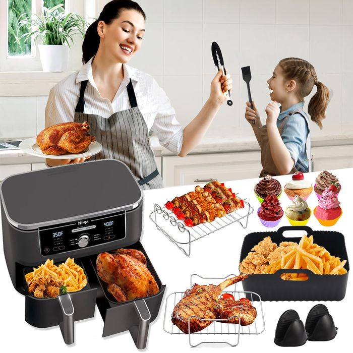 akcesoria do frytkownicy airfryer ninja AF300 AF400 AF500 papier 16szt