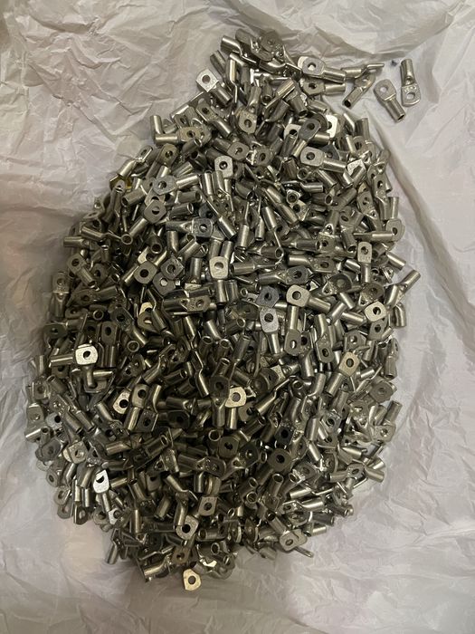 Наконечники медные лужённые 4мм.М6 Германия