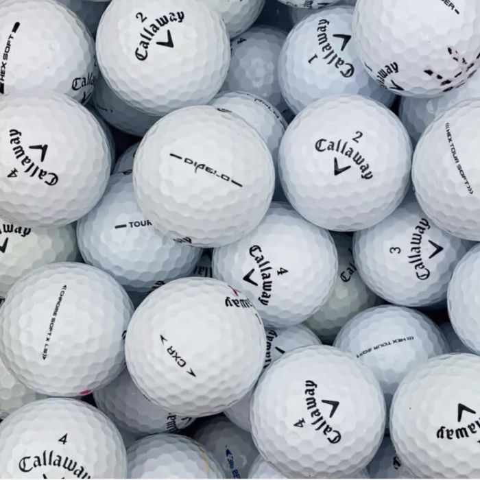 Golfe bolas Marcas Srixon, Callaway, TaylorMade, Titleist.