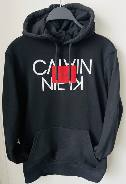 Bluza  męska   CALVIN KLEIN  oryginalna S/M czarna z kapturem